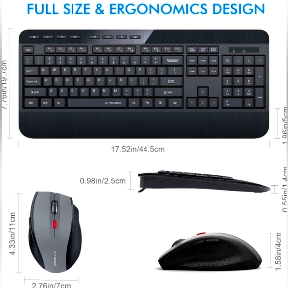 New wireless keyboard and mouse - Picture 1 of 2